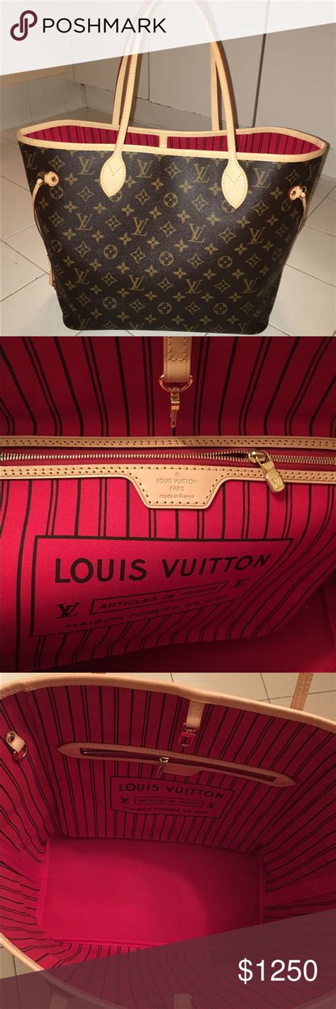 do real louis vuitton purses have red inside|louis vuitton with red inside.